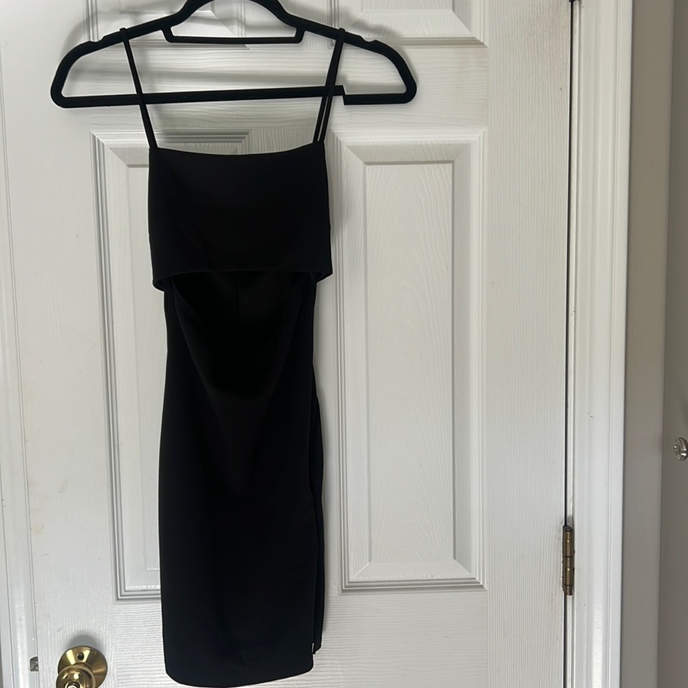 Black Blue Blue dress
